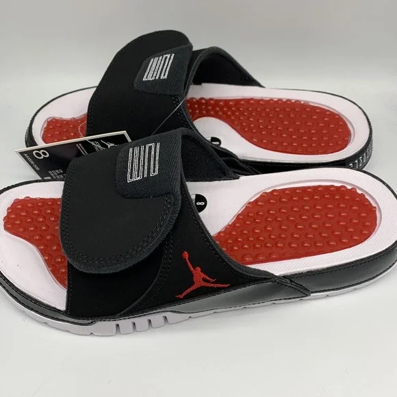 Air Jordan Hydro XI‎ Retro Bred Slides Size 8